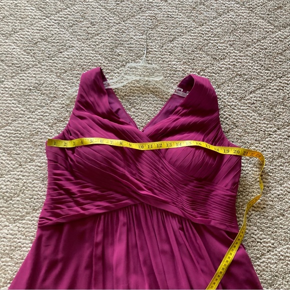 Azazie Ochid Pink Long Bridesmaids Dress (Plus Size) - Picture 8 of 15